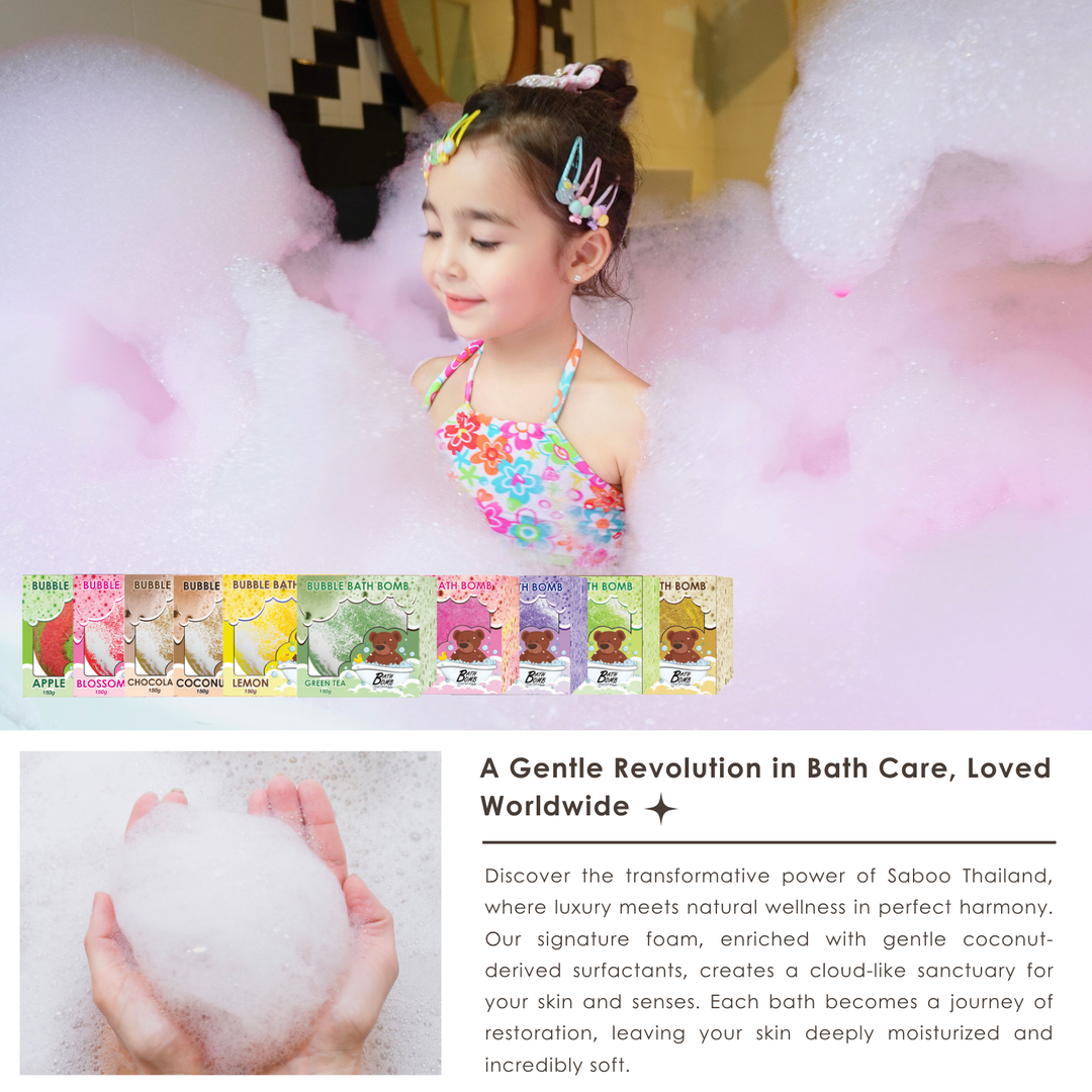 Bubble Bath Bomb - Box Package - 150g - Jasmine