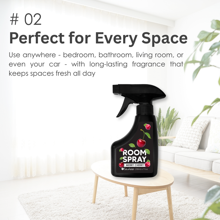 Saboo Room Spray - 250ml - Merry Cherry