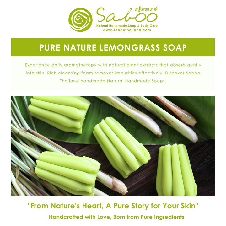 Natural Fancy Soap - 100g - Lemongrass