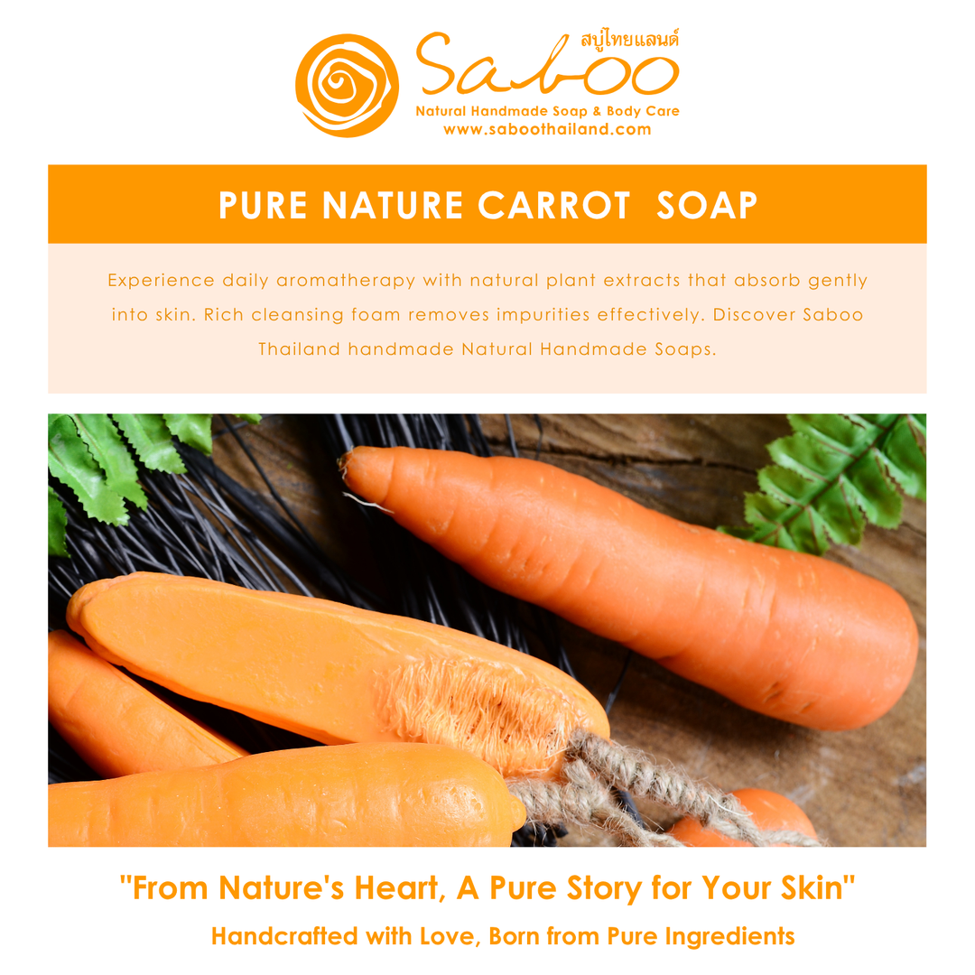 Natural Fancy Soap - Carrot