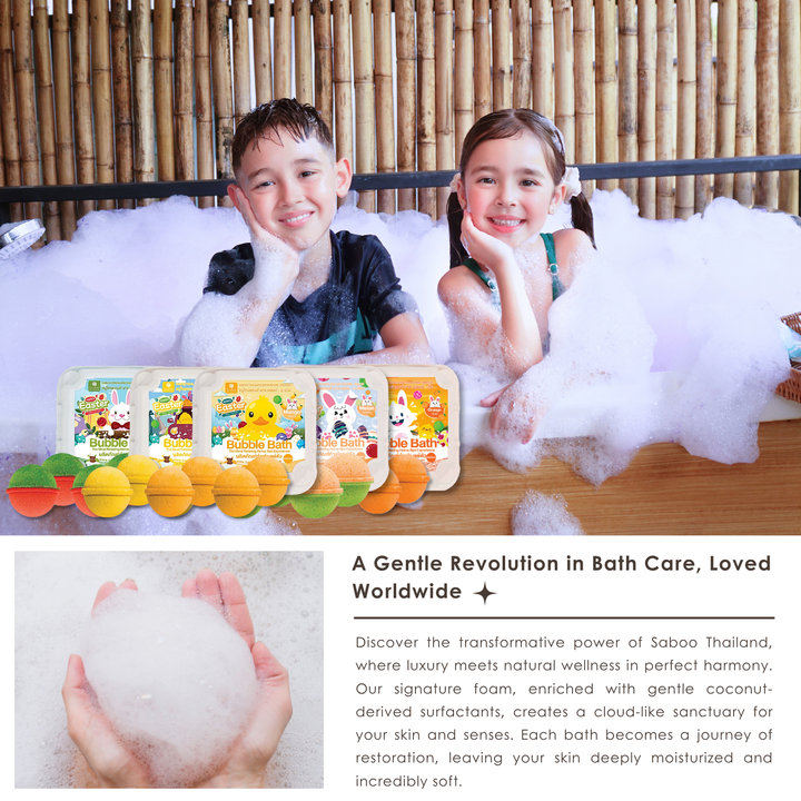 Bubble Bath Bomb - 4PCS Easter Package - 150g - Strawberry