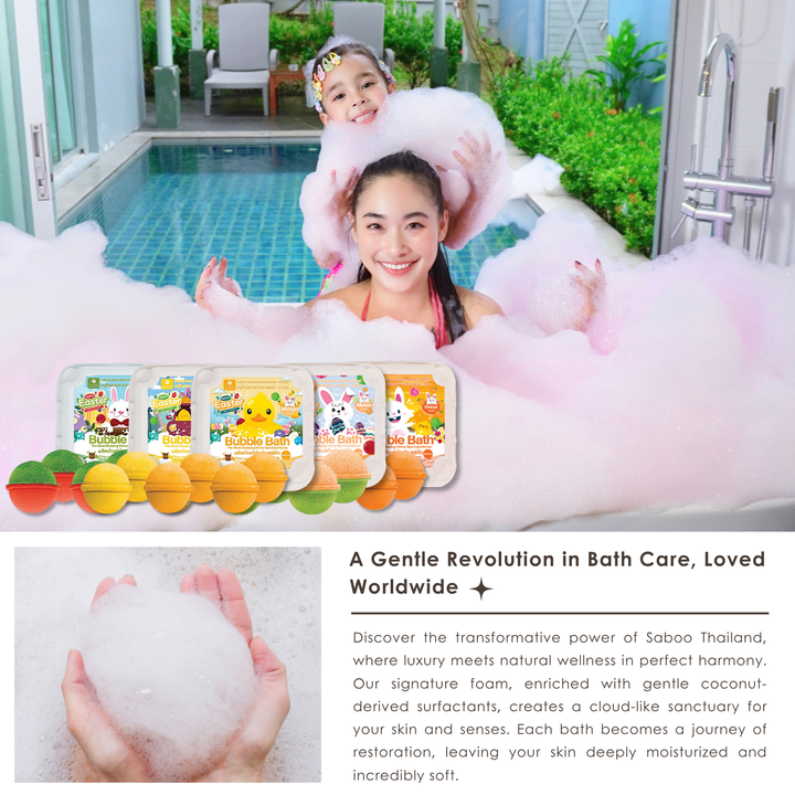 Bubble Bath Bomb - 4PCS Easter Package - 150g - Orange
