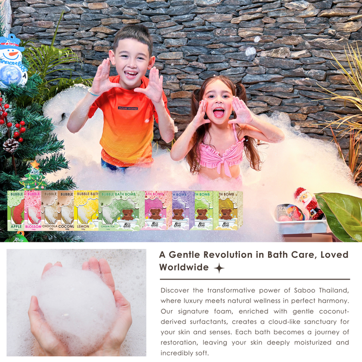 Bubble Bath Bomb - Box Package - 150g - Ylang Ylang