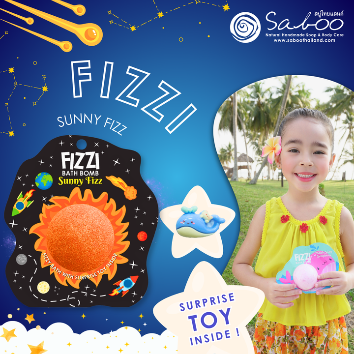 Fizzy Bath Bomb - Solar System Package - 100g - Sunny Fizz