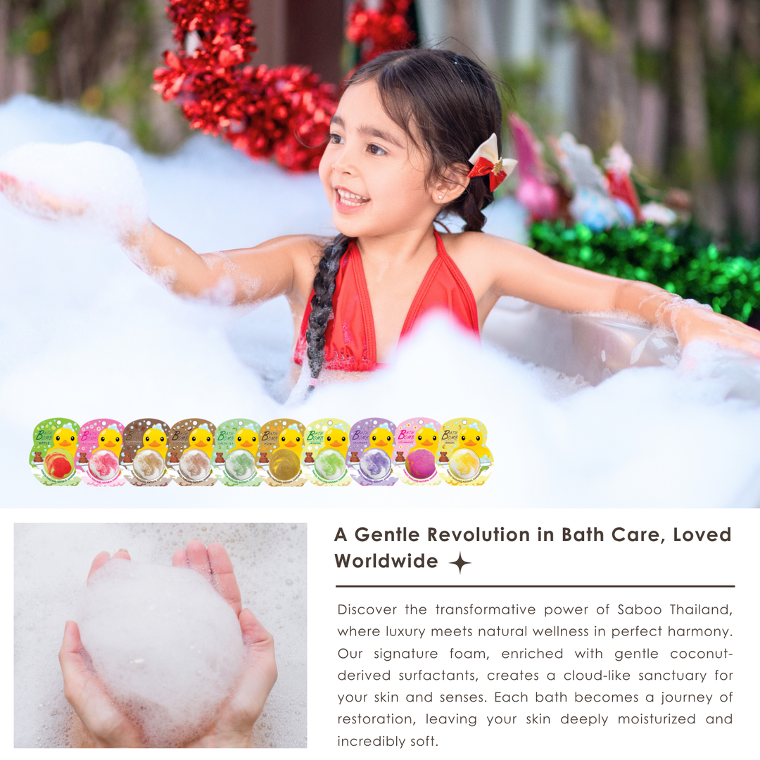 Bubble Bath Bomb - Duck Package - 150g - Blossom