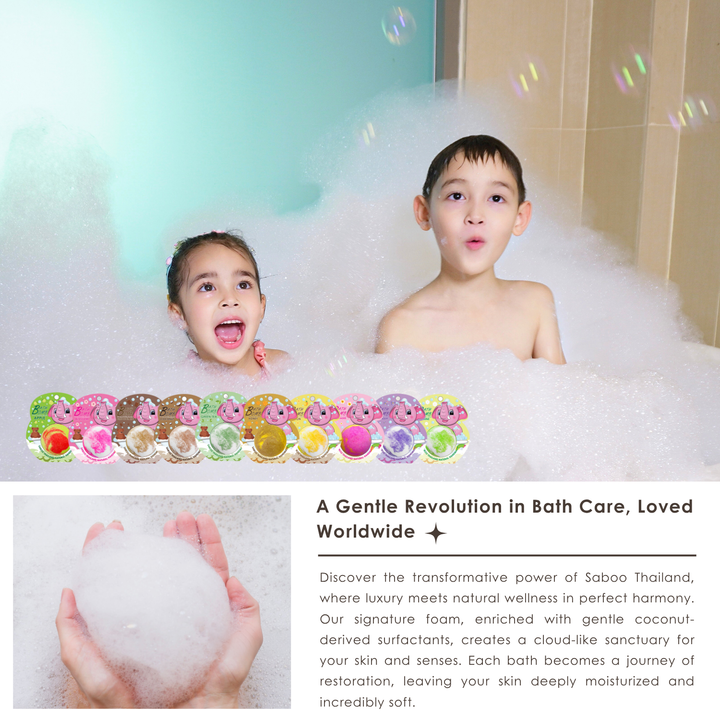 Bubble Bath Bomb - Elephant Package - 150g - Rose