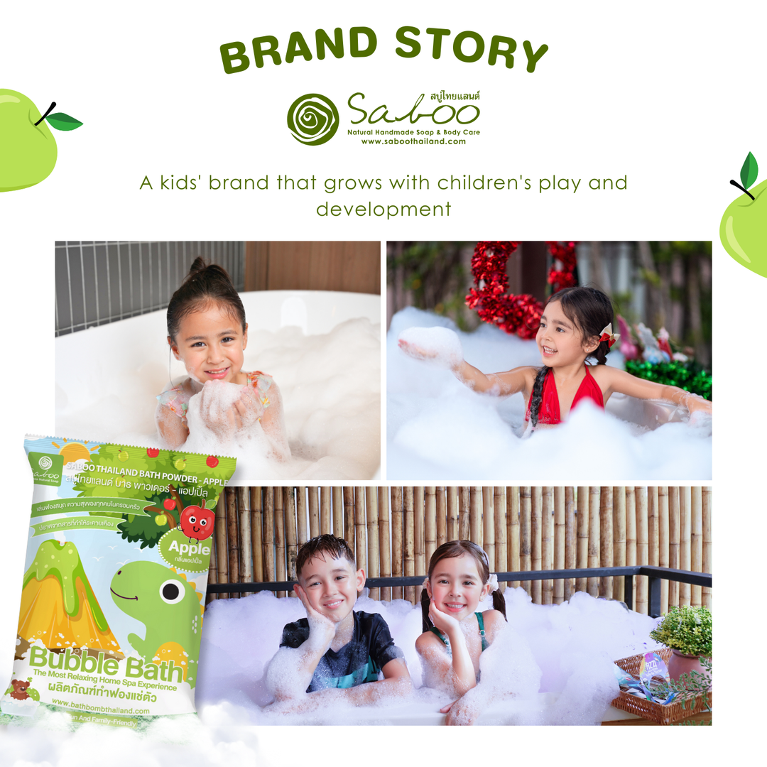 Bubble Bath Powder - 100g - Apple