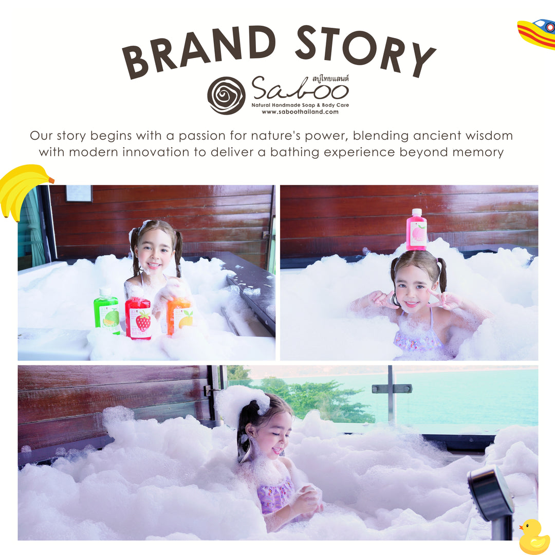 Bubble Bath Gel - 250 ml - Banana Breeze