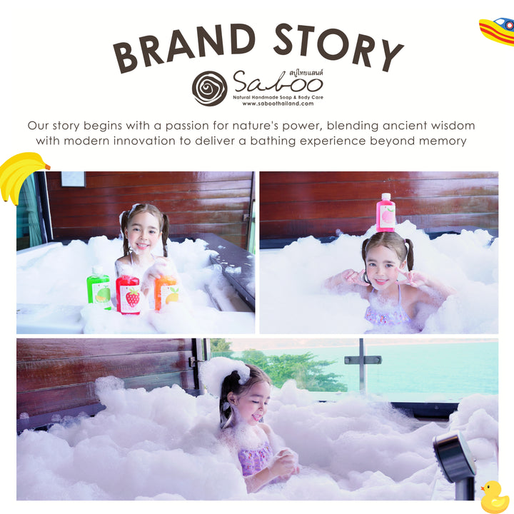 Bubble Bath Gel - 250 ml - Banana Breeze