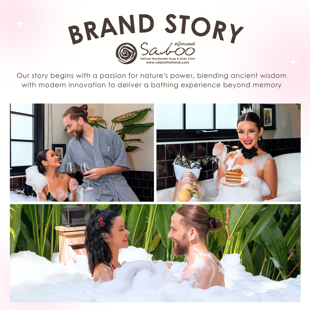 Bubble Bath Bomb - Valentine Package - 150g - Blossom