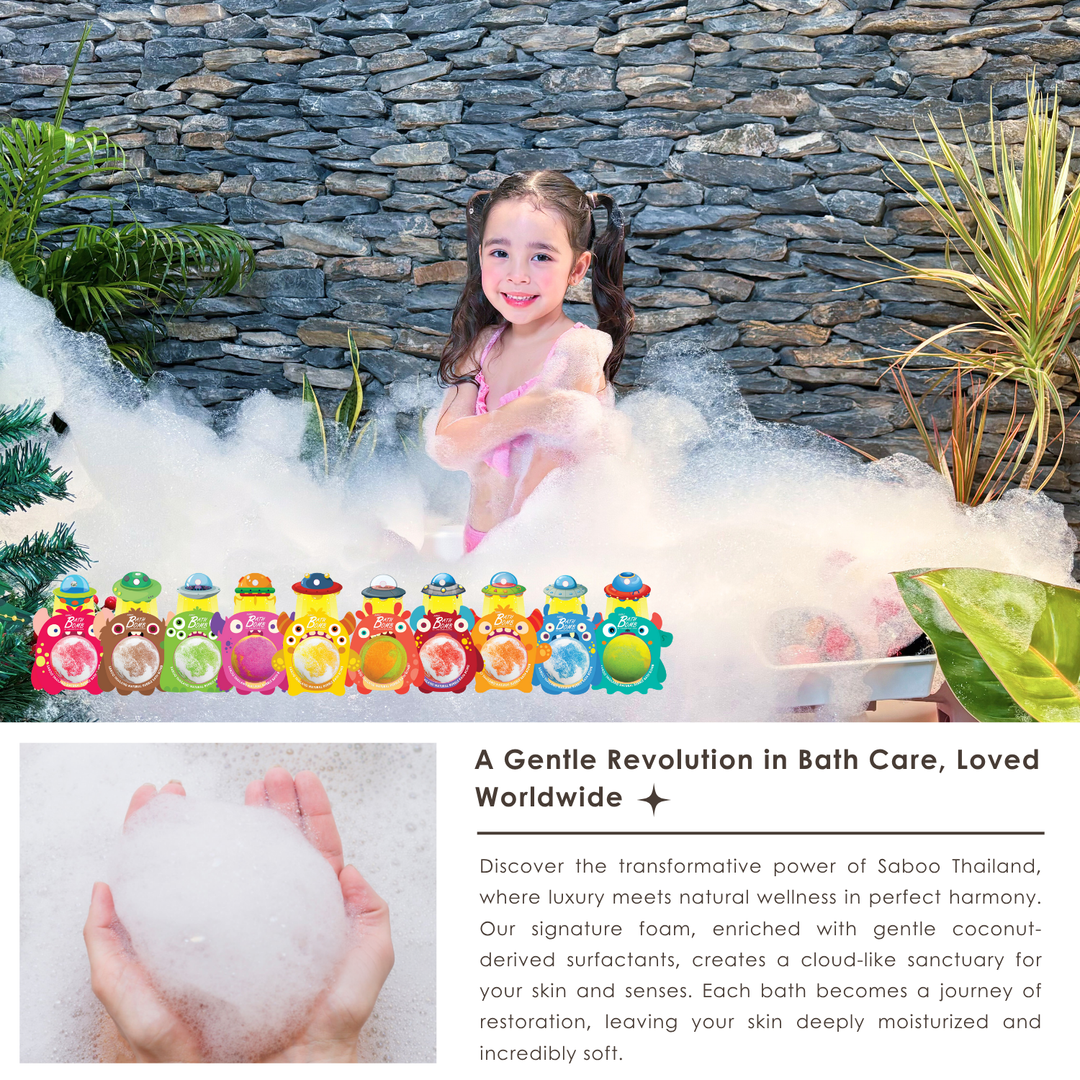 Bubble Bath Bomb - Monster - 150g - Chocolate