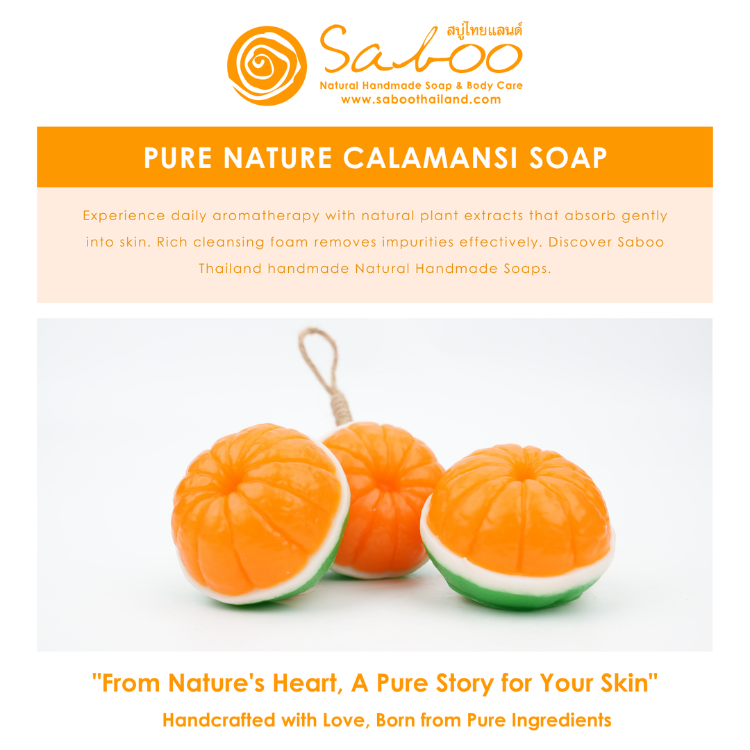 Natural Fancy Soap - Calamansi