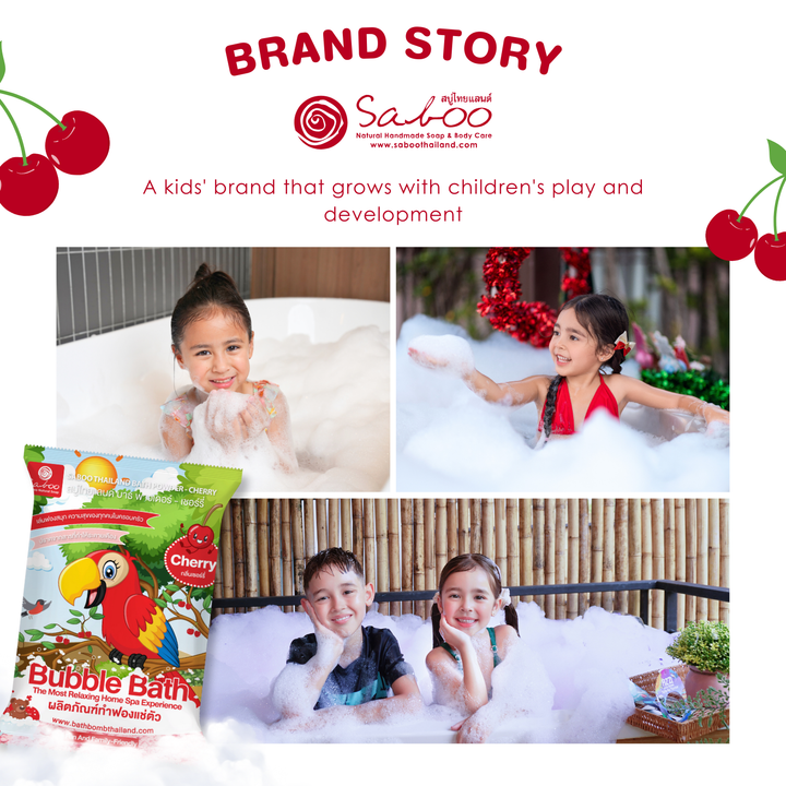 Bubble Bath Powder - 100g - Cherry
