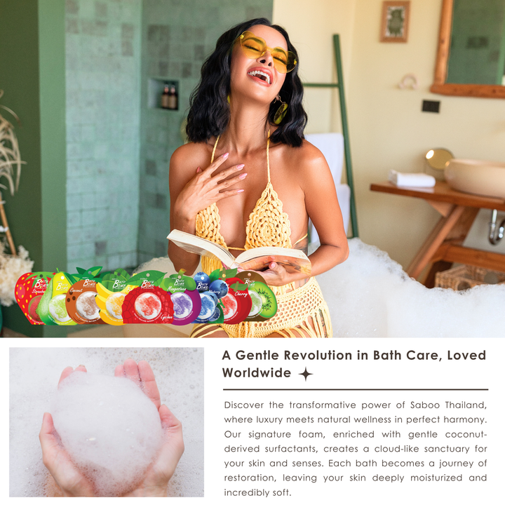 Bubble Bath Bomb - Fruit Package - 150g - Orange