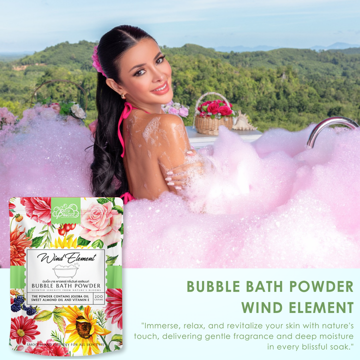 Bubble Bath Powder - 200g - Wind Element