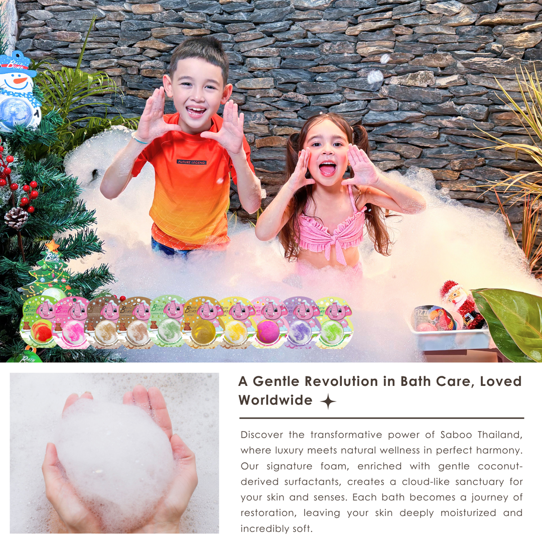 Bubble Bath Bomb - Elephant Package - 150g - Ylang Ylang