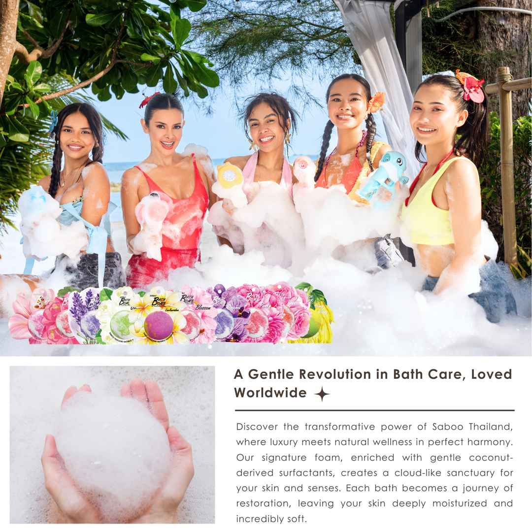 Bubble Bath Bomb - Flower Package - 150g - Lily