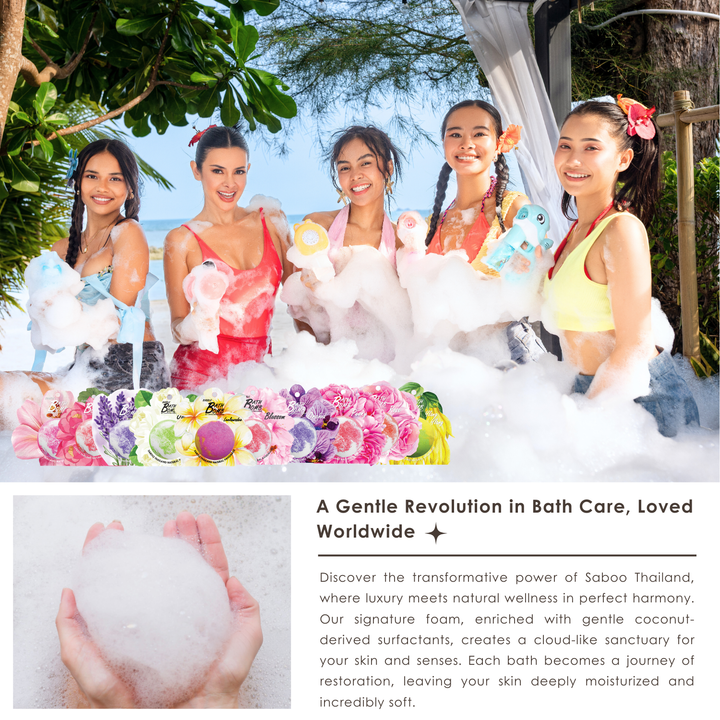 Bubble Bath Bomb - Flower Package - 150g - Lily