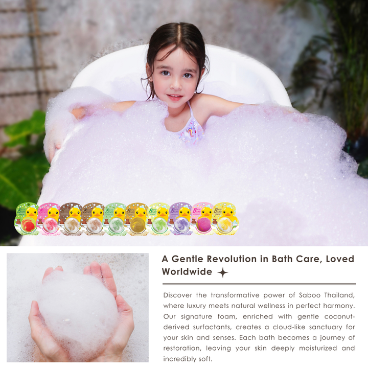 Bubble Bath Bomb - Duck Package - 150g - Orange