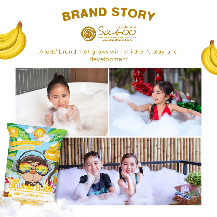 Bubble Bath Powder - 100g - Banana