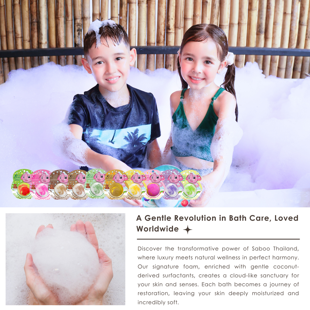 Bubble Bath Bomb - Elephant Package - 150g - Chocolate