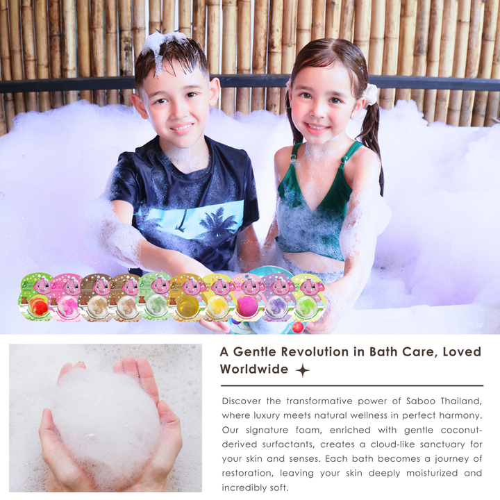 Bubble Bath Bomb - Elephant Package - 150g - Chocolate