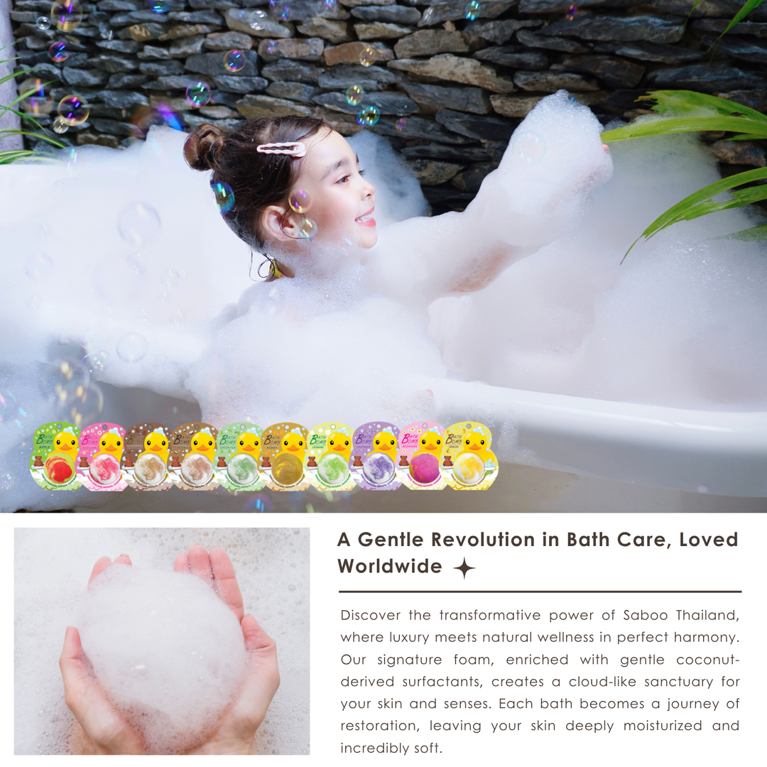 Bubble Bath Bomb - Duck Package - 150g - Strawberry