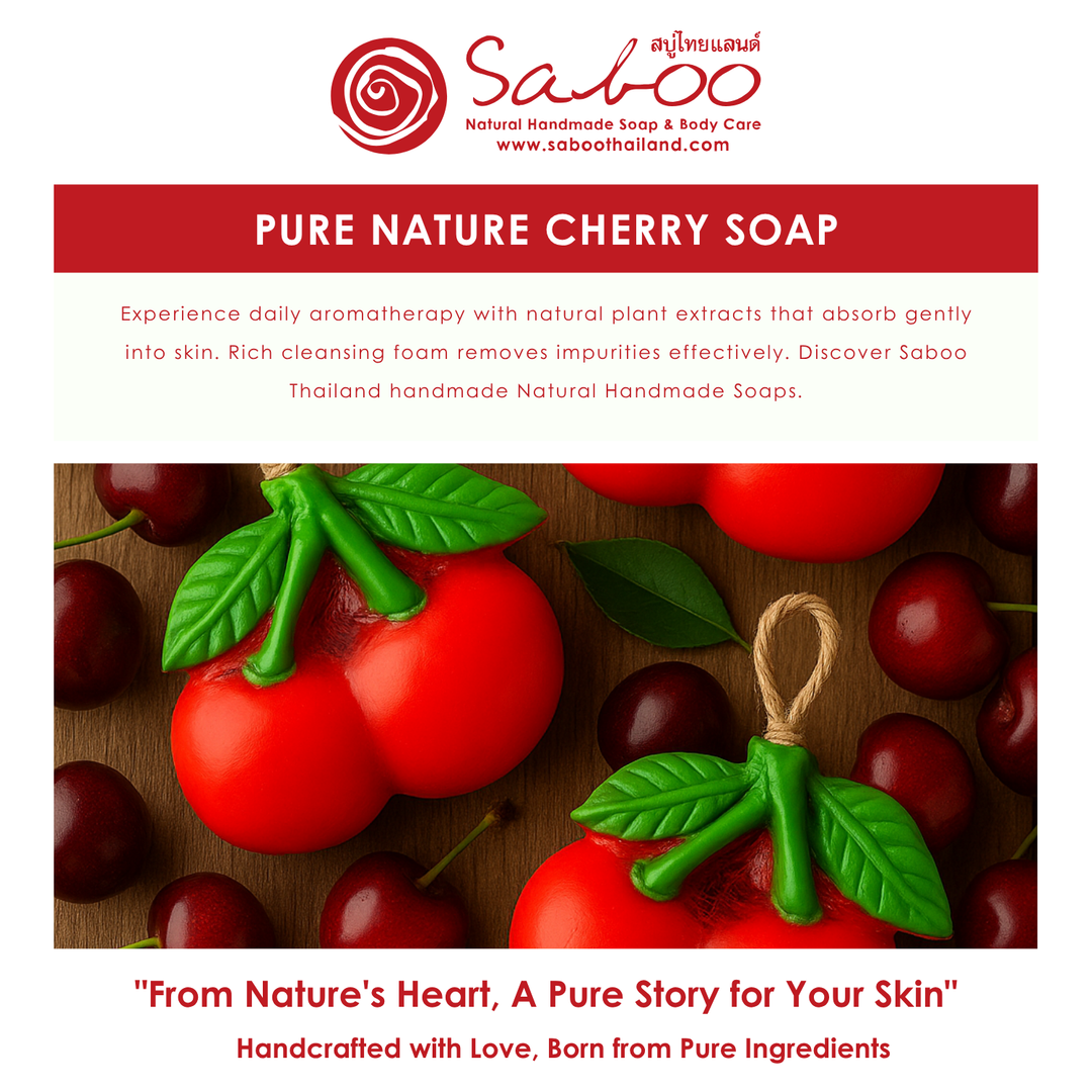 Natural Fancy Soap - 100g - Cherry