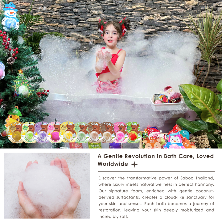 Bubble Bath Bomb - Bear Package - 150g - Rice Mlik