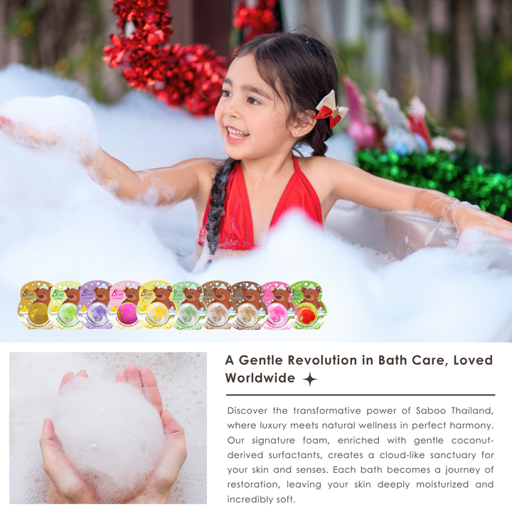 Bubble Bath Bomb - Bear Package - 150g - Blossom