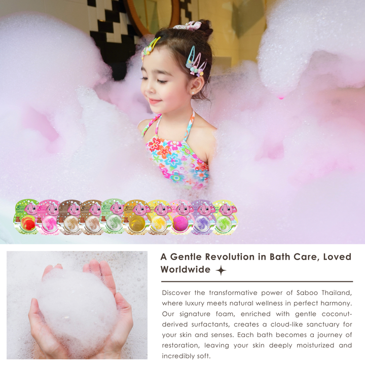 Bubble Bath Bomb - Elephant Package - 150g - Jasmine