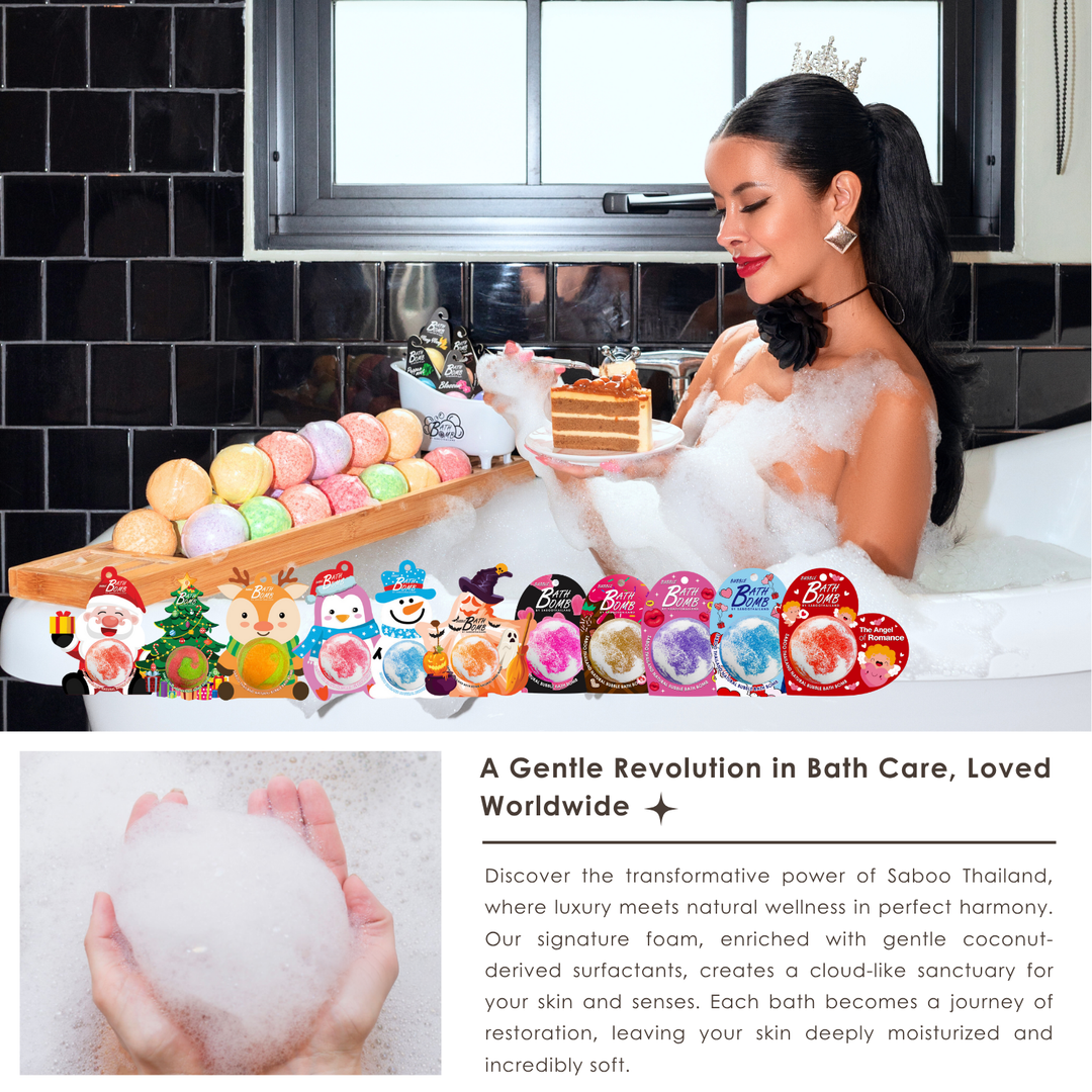 Bubble Bath Bomb - Halloween Package - 150g - Mango