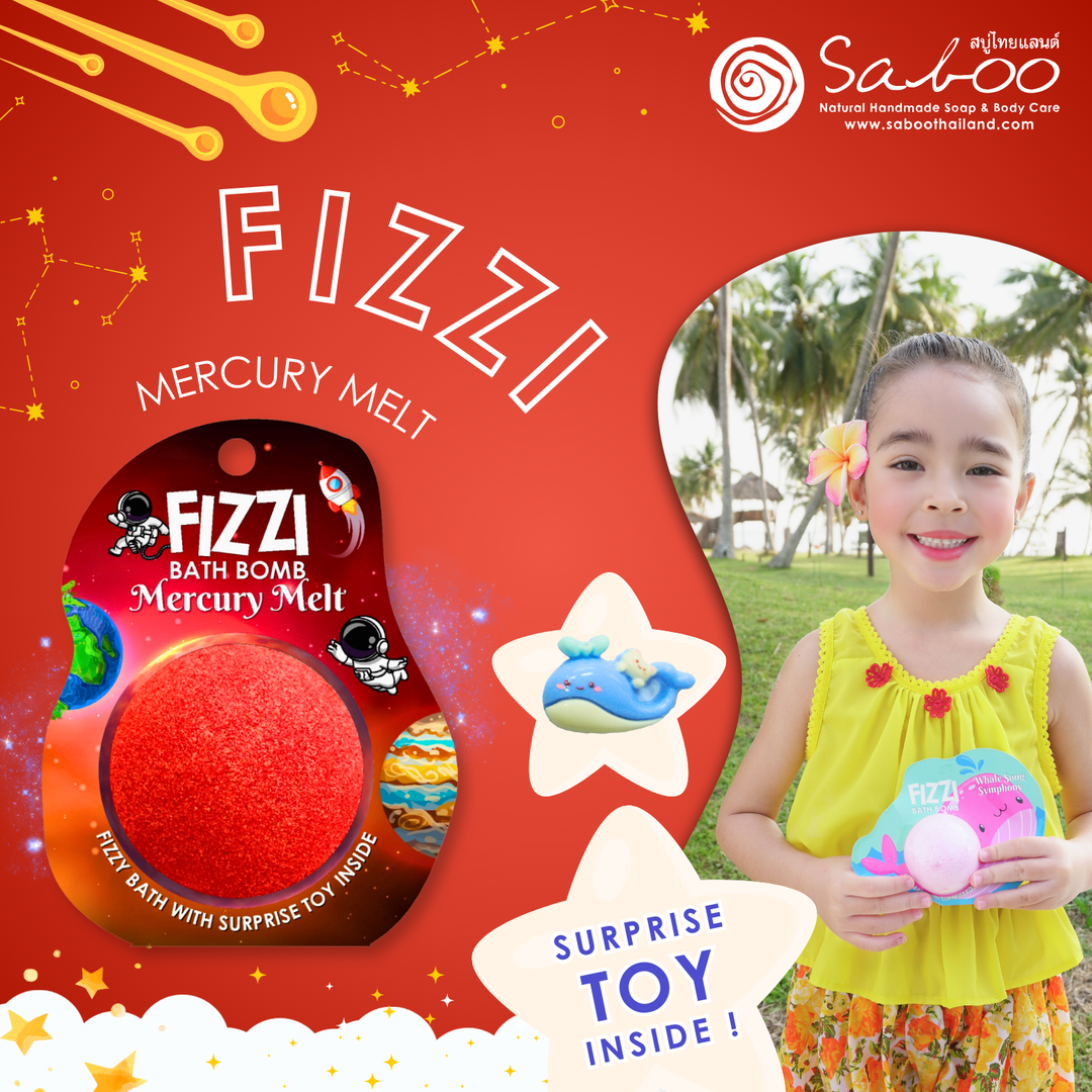 Fizzy Bath Bomb - Solar System Package - 100g - Mercury Melt