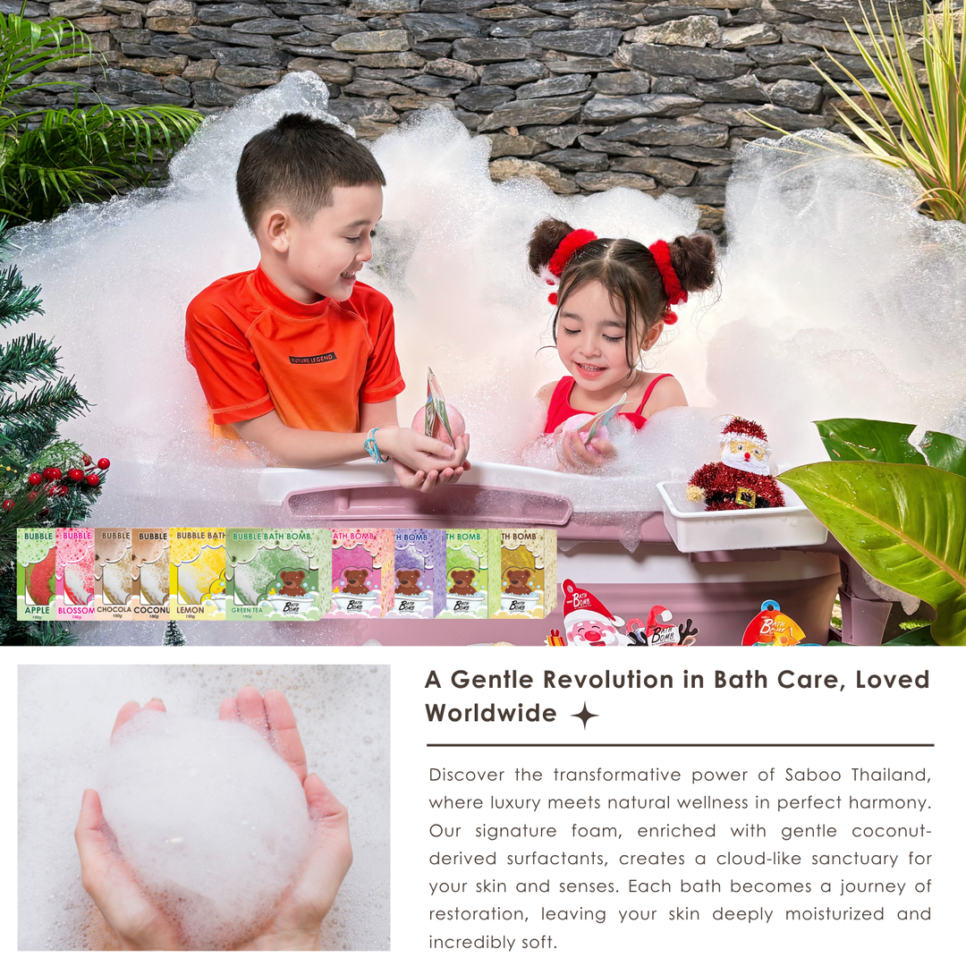 Bubble Bath Bomb - Box Package - 150g - Chocolate