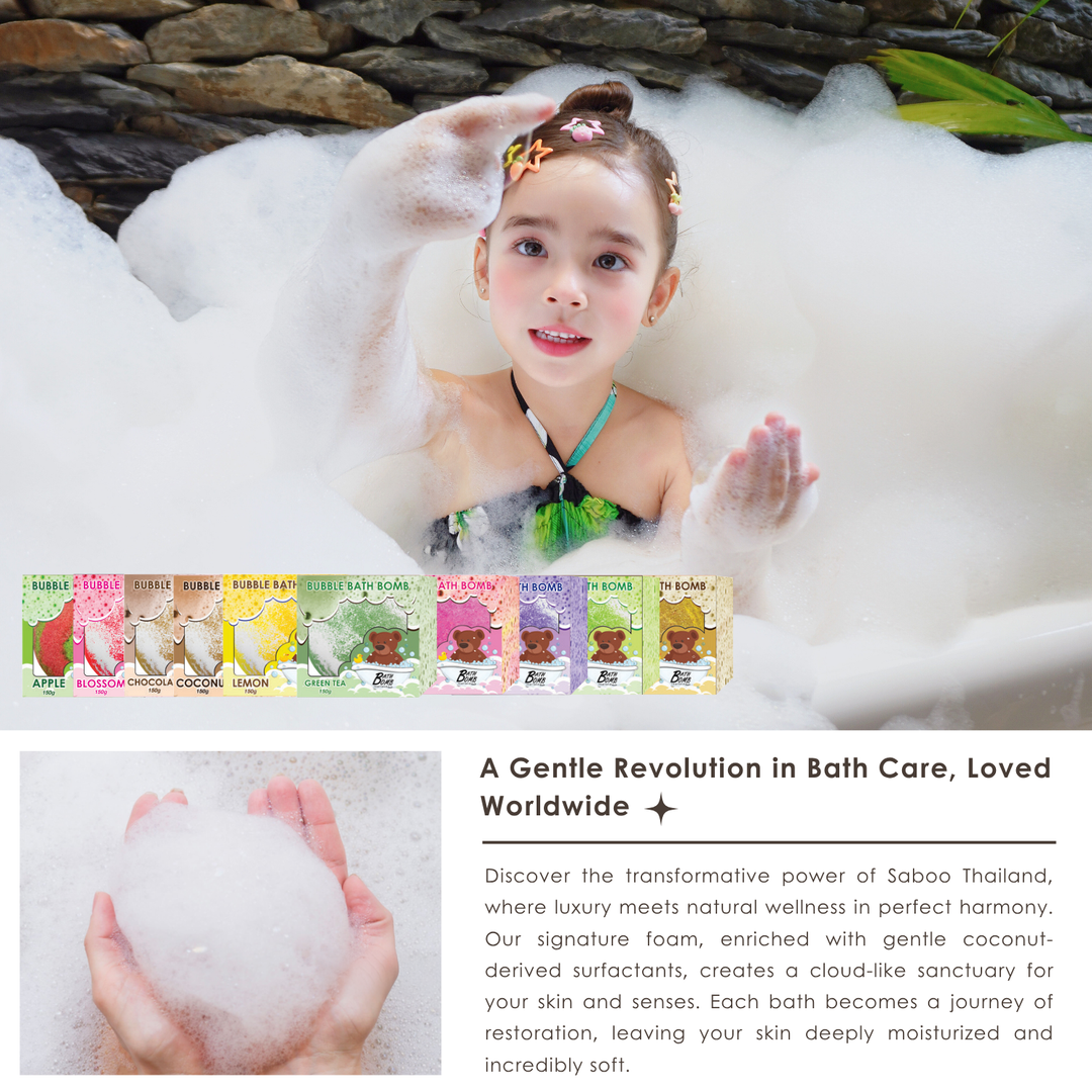 Bubble Bath Bomb - Box Package - 150g - Honey
