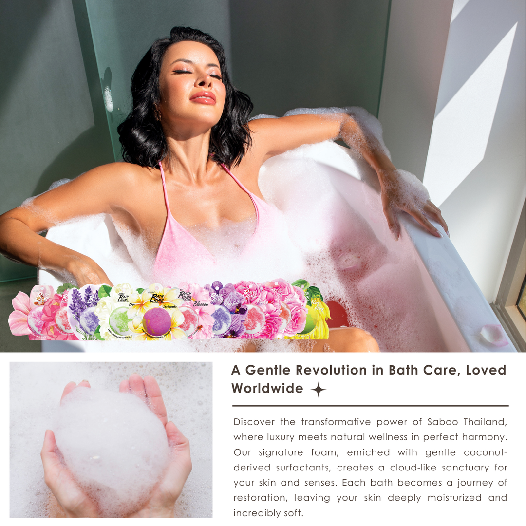 Bubble Bath Bomb - Flower Package - 150g - Jasmine