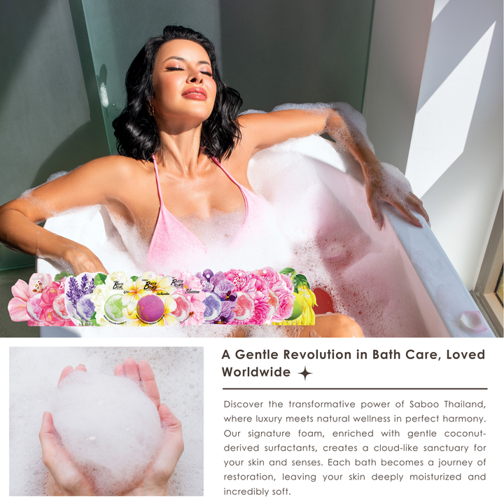 Bubble Bath Bomb - Flower Package - 150g - Jasmine