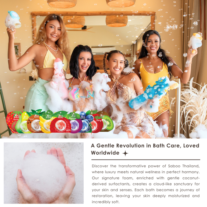 Bubble Bath Bomb - Fruit Package - 150g - Peach