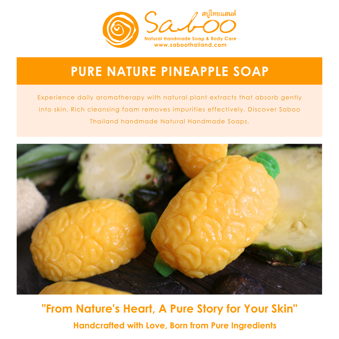 Natural Fancy Soap - Pineapple C