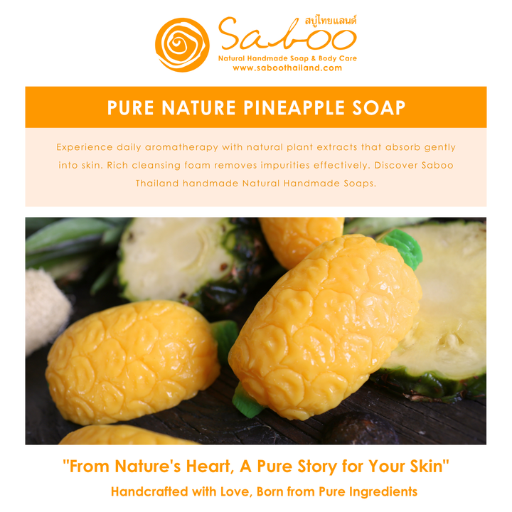 Natural Fancy Soap - Pineapple C