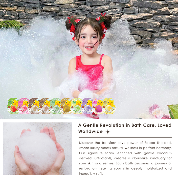 Bubble Bath Bomb - Duck Package - 150g - Lemon