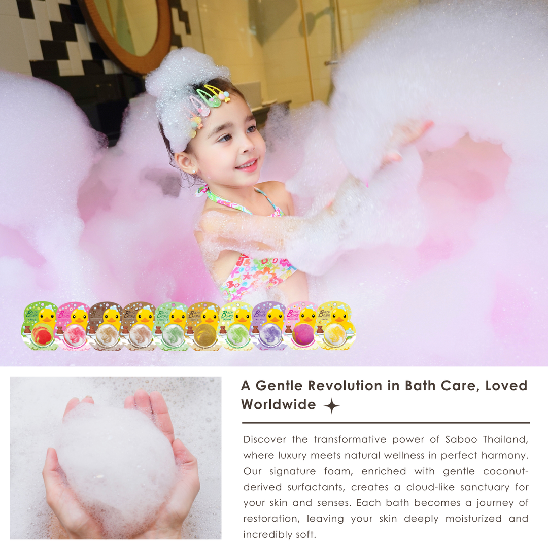 Bubble Bath Bomb - Duck Package - 150g - Peppermint
