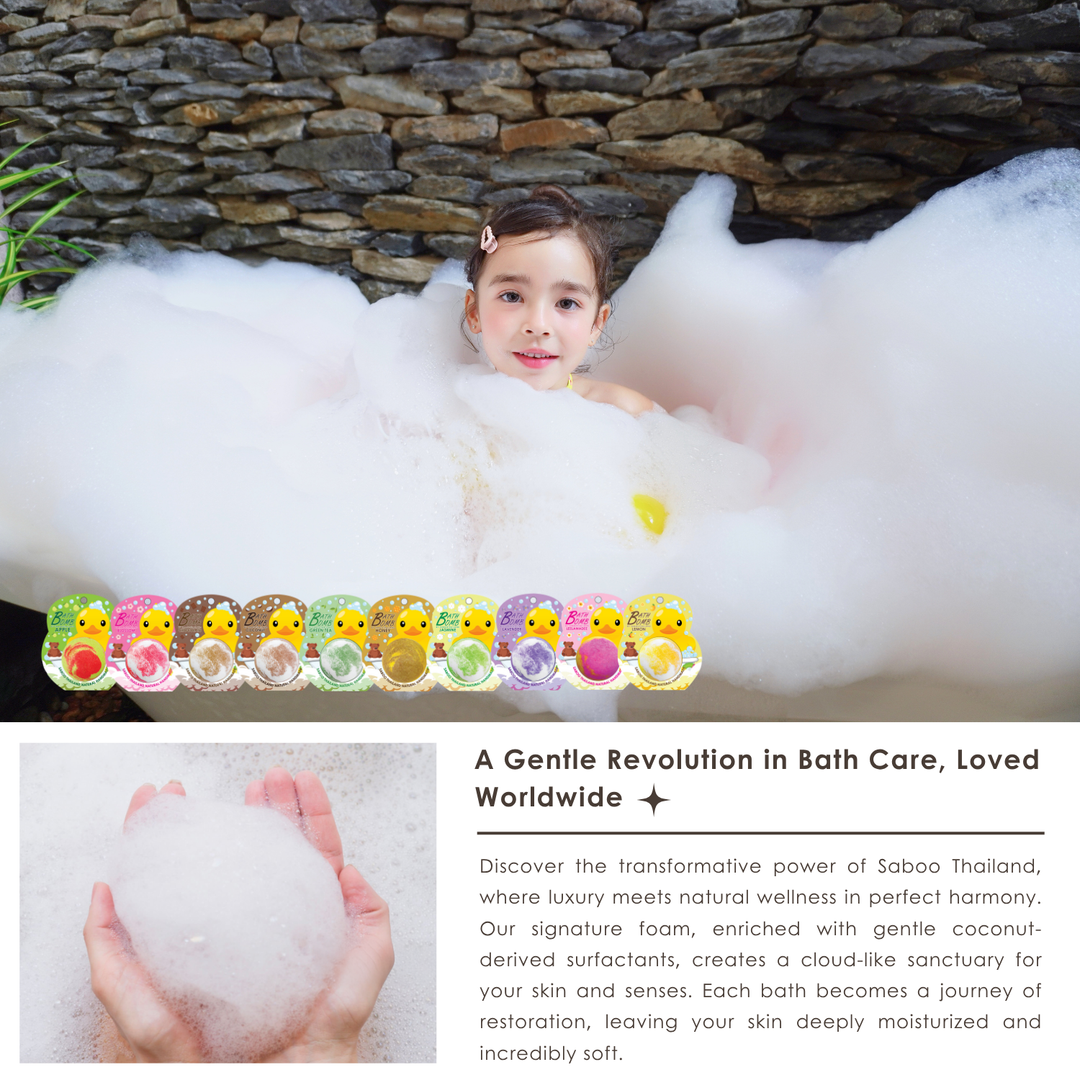 Bubble Bath Bomb - Duck Package - 150g - Apple