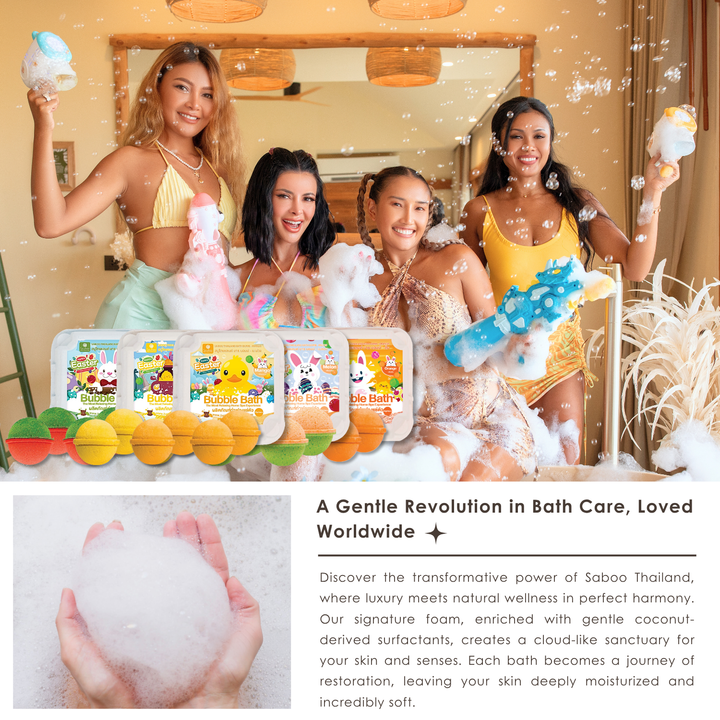 Bubble Bath Bomb - 4PCS Package - 150g - Mango