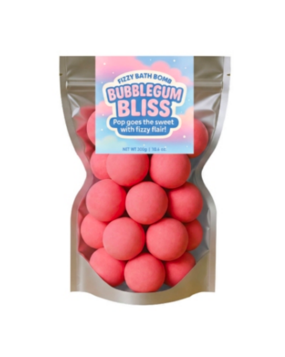 FIZZY BATH BOMB 300 G - Bubblegum Bliss