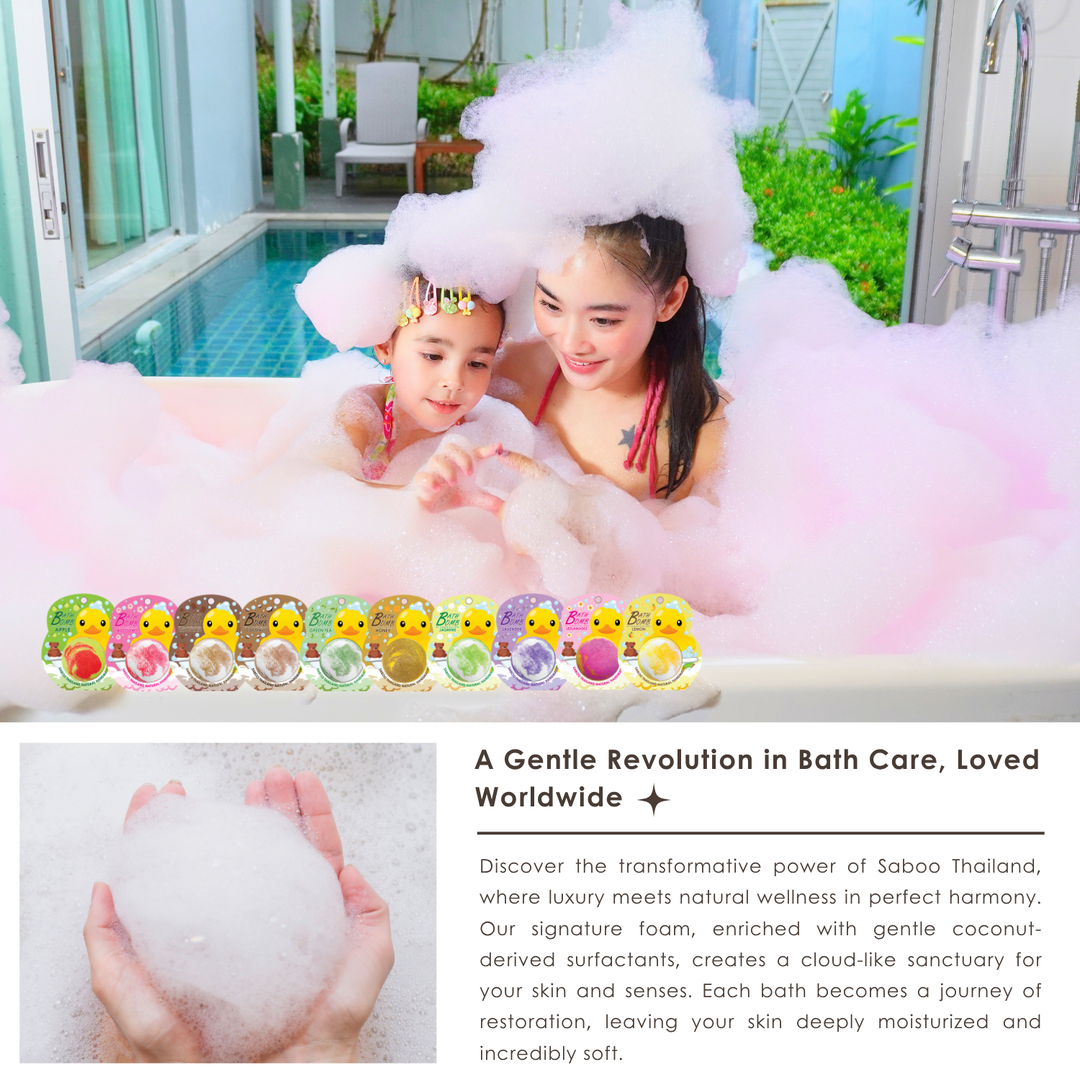Bubble Bath Bomb - Duck Package - 150g - Mango