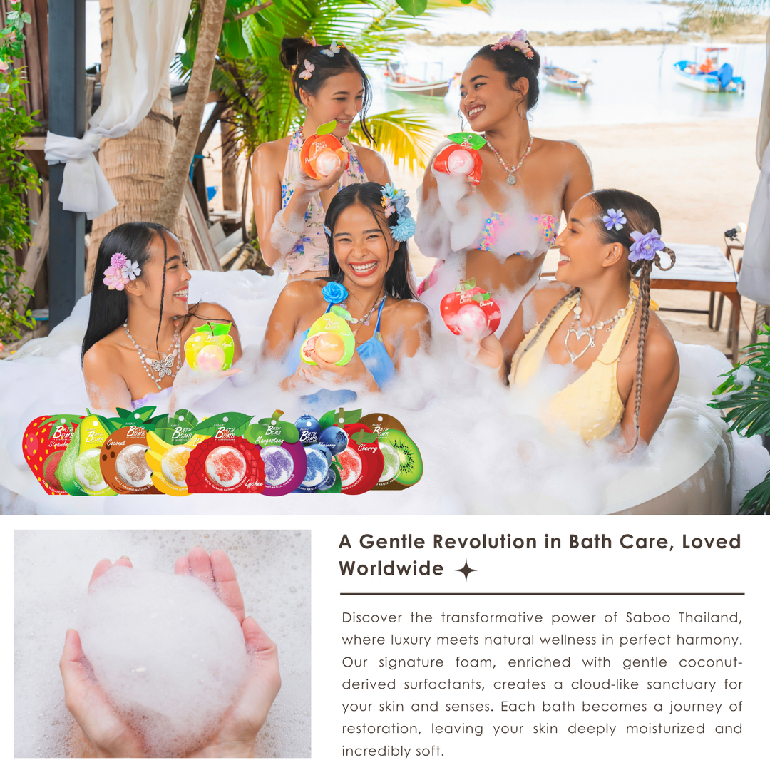 Bubble Bath Bomb - Fruit Package - 150g - Lemon