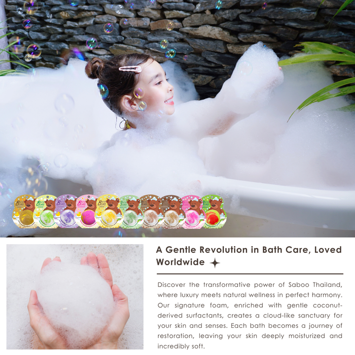 Bubble Bath Bomb - Bear Package - 150g - Strawberry