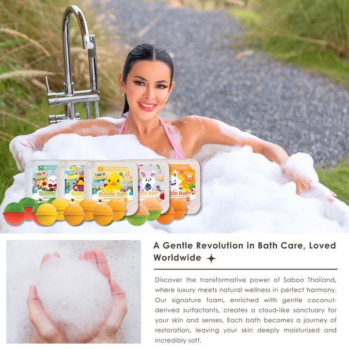 Bubble Bath Bomb - 4PCS Package - 150g - Grape
