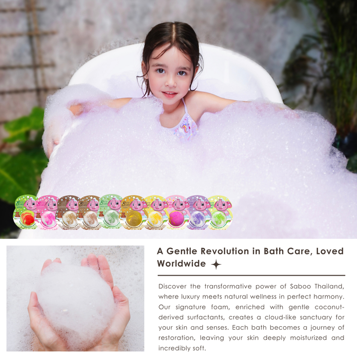 Bubble Bath Bomb - Elephant Package - 150g - Orange